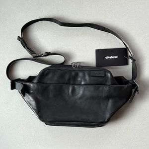 Cote & Ciel Isarau S Alias Leather Black-NWT, & storage bag, never used